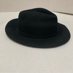 Vintage Borsalino Grand Prix Paris 1900 Black Men’s 7.5 Hat